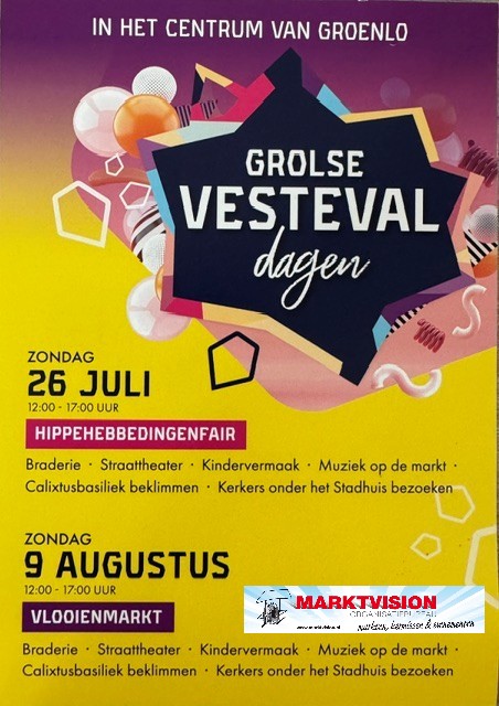 Grolse Braderie dagen 8 aug. 2027